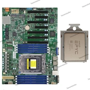Supermicro H12SSL-i ATX Server Motherboard + AMD EPYC 7B13 CPU Processor Combos - Picture 1 of 3