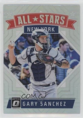 2018 Panini Donruss Optic All-Stars Holo Prizm Gary Sanchez #167 - Image 1 of 2