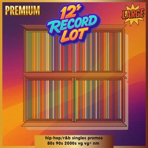 PREMIUM 12" LOT large (28) hip-hop/r&b singles promo instrumental 90s 00s nm/vg+ - Picture 1 of 5