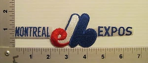 PARCHE BORDADO DE BÉISBOL DE COLECCIÓN MONTREAL EXPOS 1970/80 #2 - Imagen 1 de 2