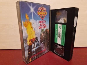Doctor Who - Death To The Daleks - PAL VHS Video Tape (A33) - Picture 1 of 2