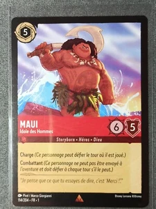 Carte LORCANA FR - Chapitre 1 114/204 Maui - Rare non Foil Neuf - Imagen 1 de 2