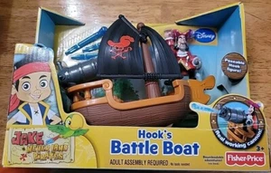 2012 Fisher-Price Disney Jake And The Neverland Pirates Hooks Battle Boat|NEW - Picture 1 of 5