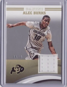 2016 Panini Collegiate Colorado Jersey Silver Alec Burks 84/99 - Flat S/H - Picture 1 of 1