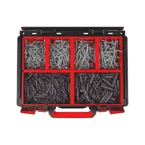 Tasselli e Viti Universali da 6 e da 8 Set 600pz - WÜRTH 0964906098 - Foto 1 di 4