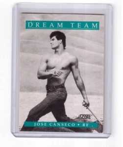 1991 Score Dream Team (DT 1 of 13) Card # 441 Jose Canseco Oakland Athletics - Picture 1 of 2