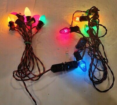 ChemCo Vintage C7 Christmas Lights Red Green ...