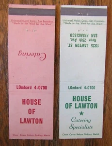 MADE IN THE WEST FOR THE WEST: HOUSE OF LAWTON (SAN FRANCISCO, CALIFORNIA) -F15 - Picture 1 of 1