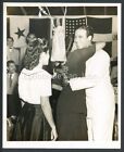 VINTAGE PRESS PHOTO / SINGER - BOBBY CAPO / PUERTO RICO 1948