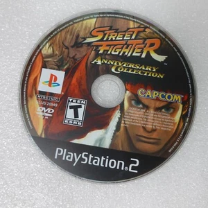 Street Fighter Anniversary Collection (Sony PlayStation 2, 2004) Game Disc Only - Picture 1 of 2