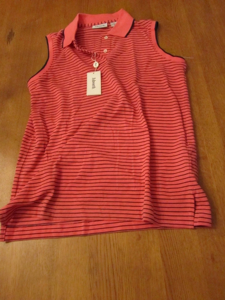 Womens Ashworth Golf Shirt, NWT, S - Image 1 of 1