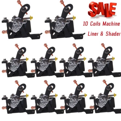 Tattoo Coils 10 Wrap for Tattoo Machine Liner Shader Lightweight M404 10-PACK - Image 1 of 4