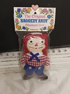 7" Raggedy Andy Knickerbocker  Doll Vintage Original Tags and packaging - Bild 1 von 4