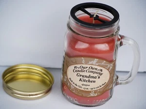 Grandma's Kitchen 13oz. Mason Jar Candle by Our Own Candle Company - Picture 1 of 9