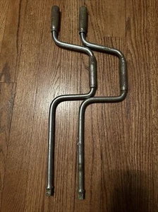 2 VINTAGE SNAP-ON ½ INCH SQUARE DRIVE K-4 SPEED HANDLE SOCKET WRENCH MADE IN USA - Picture 1 of 4