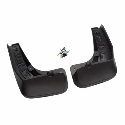Chevrolet Blazer 2019-2025 protectores contra salpicaduras delanteros negros texturizados 86507351 OEM GM Foto 1 de 4