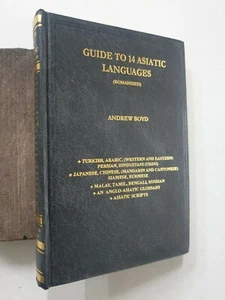 Boyd, Andrew: Guide To 14 Asiatic Languages (Romanised) turkish arabic. 262p. hb - Imagen 1 de 7