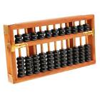 11 Column Chinese Wooden Bead Arithmetic Abacus With Box For