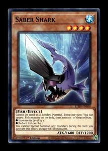 YuGiOh Duels From the Deep Saber Shark LED9-EN050 NM/MT * * - Picture 1 of 1