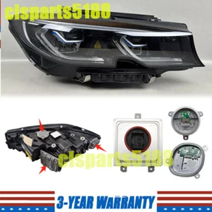 RIGHT LASER HEADLIGHT DRL CONTEOL MODULE SET For BMW G20 G21 3 SERIES 2019-2022 - Picture 1 of 5