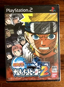 NARUTO NARUTIMATE HERO 2 - Playstation PS2 - NTSC-J *** NEW + SEALED *** - Picture 1 of 6