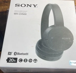 Sony WH-CH500 Wireless Stereo Headset Black. Used but in a very good condition. - Picture 1 of 8