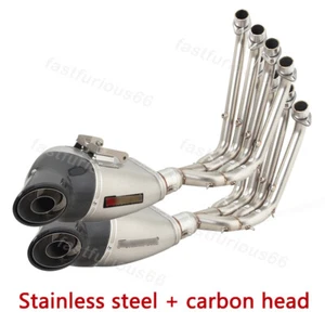 For QJMOTOR QJ800GS-G SRK800RR 2023 Exhaust System Muffler Tips Header Mid Pipe - Picture 1 of 9