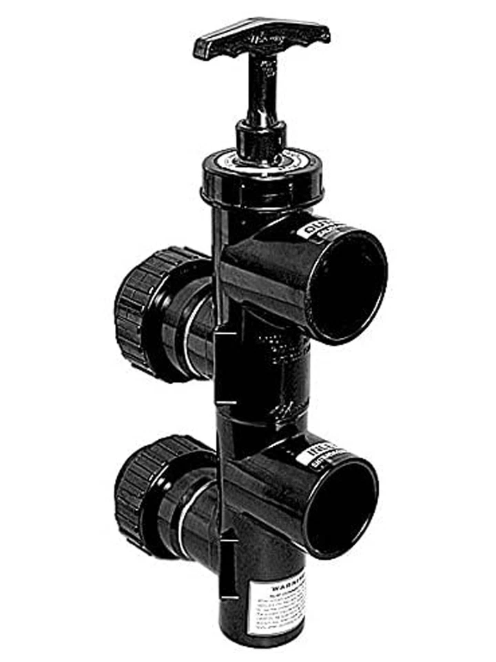 Waterway Plastics 600-1500 2-1/2" Swimming Pool DE Side Mount Valve For Filter - Image 1 of 1