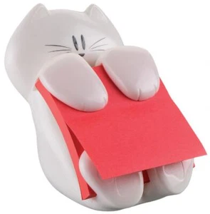 Post-it Z-Notes Spender Katze, weiß, bestückt - Bild 1 von 1