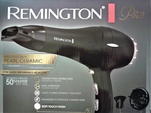 Las mejores ofertas en Secador de Pelo Profesional Negro Remington  Secadores de Pelo | eBay