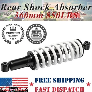 360mm 14.2" 850LBS Rear Shock Absorber Suspension For ATV Go Kart Dirt Pit Bike - Picture 1 of 7