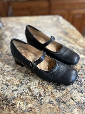 SoftWalk-Mary Jane черный кожаный комфорт (стиль Dansko) туфли размер 9,5 М - Изображение 1 из 4