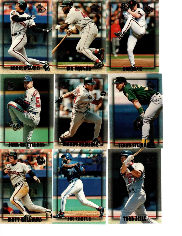 1995 Topps Embossed Complete Set 1 - 140  Baseball - Image 1 of 1