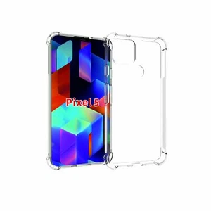 For Google Pixel 5 Case Shock Proof Crystal Clear Soft Silicone Gel Cover - Picture 1 of 5