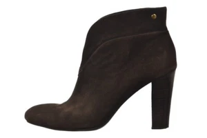 Franco Sarto Limber Womens Shoes Size 9.5 Brown Ankle Chelsea Boots Suede - Picture 1 of 4