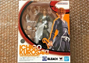 Figura de acción S.H.Figuarts BLEACH Ichigo Kurosaki Getsugatensho pintada completa - Imagen 1 de 4