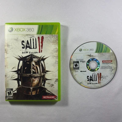 Saw II: Flesh & Blood (Microsoft Xbox 360, 2010) - Image 1 of 4