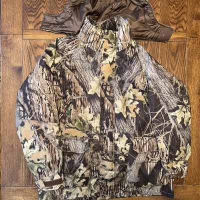 Remington Camo Jacket Men's XL Thermo Insulated Hunting Hooded 2 In 1 - Image 1 of 4