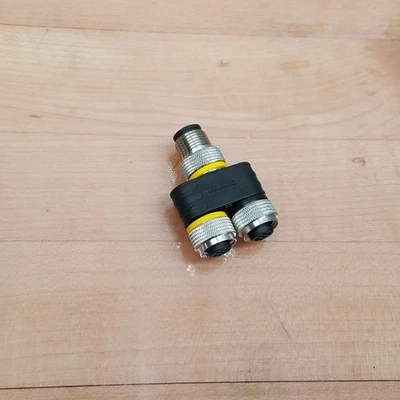 Turck YB2-FSM4.5-2FKM4.5, U0875-78, Twin Junction Connector - USED - Image 1 of 4