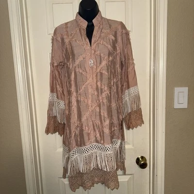 Ayesha Somaya Pink Traditional Semi-casual Kurta - Image 1 of 4