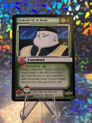 Android 19 is Stoic P5 MP Android Saga DBZ Dragon Ball Z CCG Score - Image 1 of 2