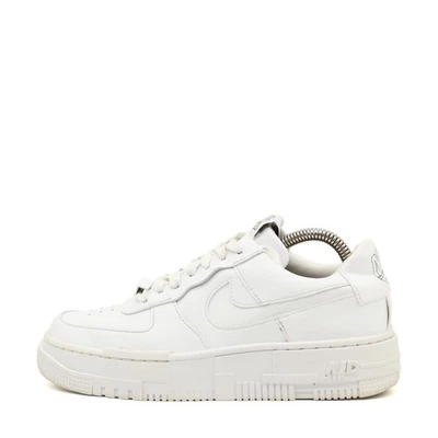Nike Damen Air Force 1 Shadow Schuh Weiß Leder Low Komfortsohle Sneaker EU 36.5 - Bild 1 von 4