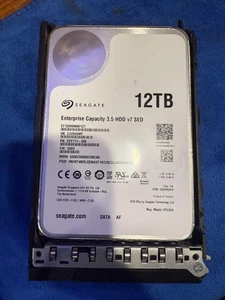 Seagate ST12000NM0117 12TB SATA Enterprise 3.5 Hard Drive v7 - Picture 1 of 1