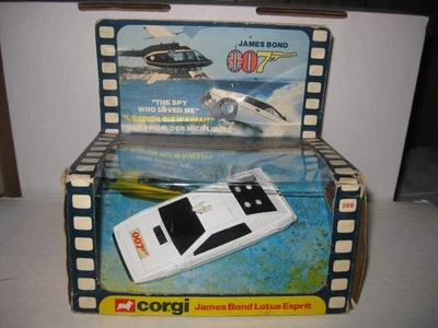 Corgi 269 TODO ORIGINAL James Bond Lotus Esprit The Spy Who Loved Me, caja usada. Foto 1 de 4