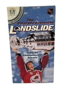 The Colorado Avalanche Landslide NHL - VHS 1995-96 Championship Season - Picture 1 of 6