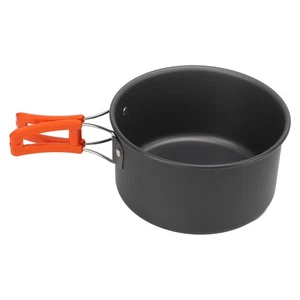 Camping Cooking Set With Tea Kettle Storage Bag Frying Pan Camping Cookware Set - Picture 1 of 12