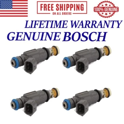 OEM 4X Fuel Injector 00-06 Subaru Outback Impreza Baja Legacy 2.5L H4 0280155954 - Image 1 of 4