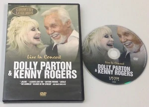 Rare! Dolly Parton & Kenny Rogers -Live In Concert [DVD] - Picture 1 of 1
