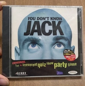 You Don't Know Jack CD-ROM 1998 Windows 3.1 95 Mac OS 7.1 - Brand New, Sealed! - Picture 1 of 2