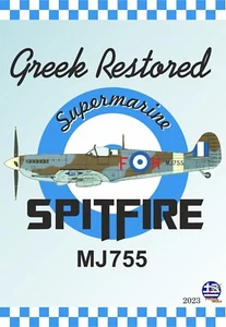 GREEK RESTORED SPITFIRE Mk IXc MJ755 1/48 - Picture 1 of 3